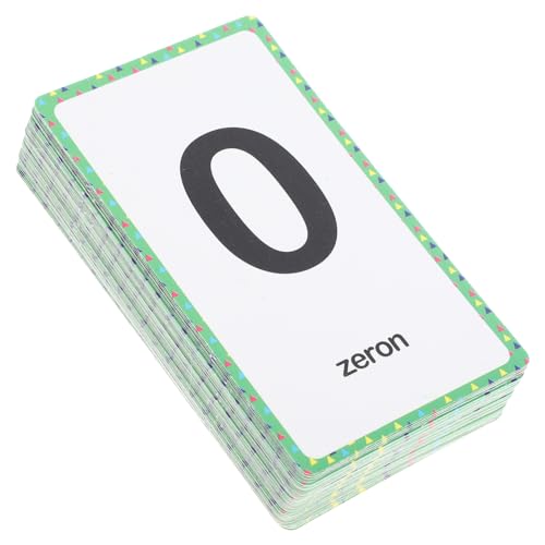 Toyvian 1 Satz Alphabet-Karten lernspiele Alphabet Lernen englisch karteikarten -Frühförderung Alphabet-Flash-Karten Lernkarten Spielkarten Bildungsbriefkarten Papier von Toyvian