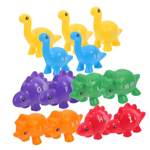 Toyvian 1 Satz Alphabet -Lernspielzeug kinderpuzzle für Kleinkinder für Gehirntraining Matching lustiges Cartoon- für Plastik von Toyvian