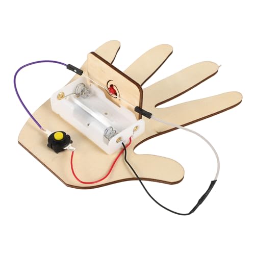 Toyvian Wissenschaftsspiel-knopfspielzeug: 1 Satz Wissenschaftsschaltkreise Für Jungen Und Mädchen Basteln Elektrisches Spiel-knopfmodell von Toyvian