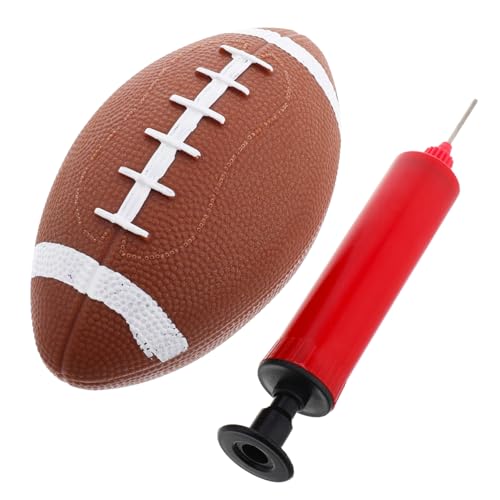 Toyvian 1 Satz Aufblasbares Rugby- Kinderspielzeug Spielsets Aufblasbarer Fußball Jugend Football schwebender Fußball Trainingsgeräte für Sportbälle PVC Chocolate Toyvian 1 Satz Aufblasbares Rugby- Kinderspielzeug Spielsets Aufblasbarer Fußball Jugend Football schwebender Fußball Trainingsgeräte für Sportbälle PVC Chocolate von Toyvian
