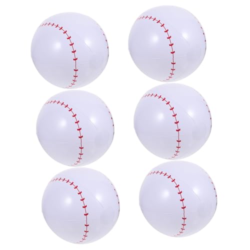 Toyvian 1 Satz Aufblasbares Strandball für Erwachsene Teiliges mit Bunten Bällen und Handpumpe für Schwimmbad Strand Garten und Freizeitspiele Zufällige Farbe von Toyvian