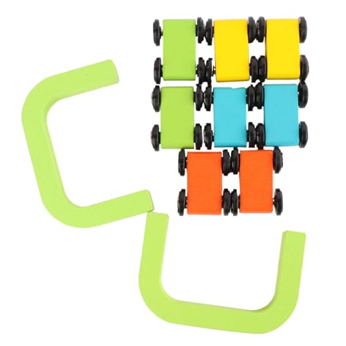 Toyvian 7 Bunte Holz-gleitbahn-Sets Lernspielzeug Für Jungen Und Mädchen Sicheres Holz-rennbahn-Auto Als Für Kleinkinder Toyvian 7 Bunte Holz-gleitbahn-Sets Lernspielzeug Für Jungen Und Mädchen Sicheres Holz-rennbahn-Auto Als Für Kleinkinder von Toyvian