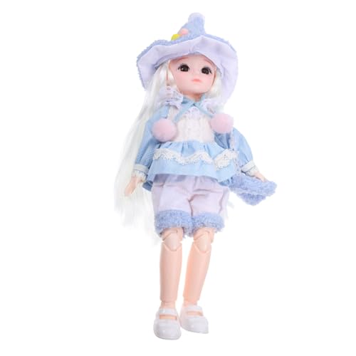 Toyvian 1 Satz BJD-Gelenkpuppe Modepuppe BJD Puppen Mädchen Fee Plüsch ausgestopft Bjd-Puppe Süße Puppe lebendige Puppe Kunststoff Sky-Blue Toyvian 1 Satz BJD-Gelenkpuppe Modepuppe BJD Puppen Mädchen Fee Plüsch ausgestopft Bjd-Puppe Süße Puppe lebendige Puppe Kunststoff Sky-Blue von Toyvian