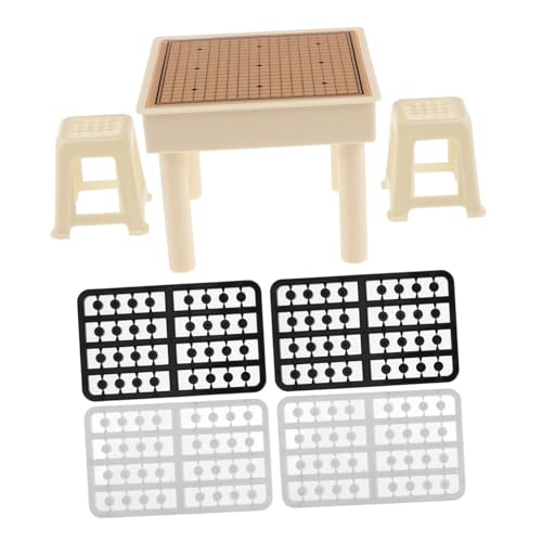 Toyvian 1 Satz Backgammon- Klapptisch Und Stühle Für Stiefstuhl Puppenhauszubehör Küchenhocker Mini-Schreibtisch Mini-puppenhaus- Lackierständer Mini- Plastik Toyvian 1 Satz Backgammon- Klapptisch Und Stühle Für Stiefstuhl Puppenhauszubehör Küchenhocker Mini-Schreibtisch Mini-puppenhaus- Lackierständer Mini- Plastik von Toyvian