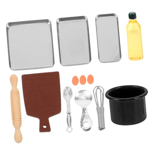 Toyvian Deko 1 Satz Backzubehör für die Küche puppenhauszubehör Dollhouse Accessories Dollhouse zubehör Mini Nudelholz Küchenutensilien Spielzeug Mikroszene Kleines Plastik Backform Toyvian Deko 1 Satz Backzubehör für die Küche puppenhauszubehör Dollhouse Accessories Dollhouse zubehör Mini Nudelholz Küchenutensilien Spielzeug Mikroszene Kleines Plastik Backform von Toyvian