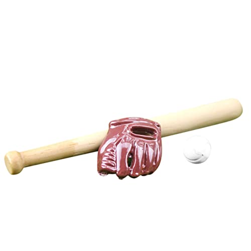 Toyvian 1 Satz Baseball-Simulation -mini-Baseball- Baseball-geburtstagsdekorationen Rollenspielzubehör Miniatur-Ornamente Mini-sportbälle Zum Basteln Mini-handschuh Harz Toyvian 1 Satz Baseball-Simulation -mini-Baseball- Baseball-geburtstagsdekorationen Rollenspielzubehör Miniatur-Ornamente Mini-sportbälle Zum Basteln Mini-handschuh Harz von Toyvian