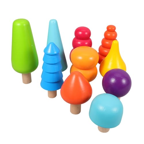 Toyvian Pädagogisches Mini-Baum-spielzeugset Sicheres Holzspielzeug Für Kleinkinder Montessori-lernspielzeug Für Kinder Toyvian Pädagogisches Mini-Baum-spielzeugset Sicheres Holzspielzeug Für Kleinkinder Montessori-lernspielzeug Für Kinder von Toyvian
