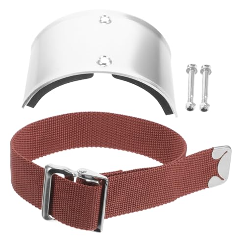Toyvian 1 Satz Beinfixierkit Ersatz Trockenbau-Stelzenbeinmanschetten hoch Trockenbaustelzen High Heels Trockenbau-Stelzen-Fußstütze Austausch der Trockenbau-Stelzenmanschette Stoff Silber von Toyvian