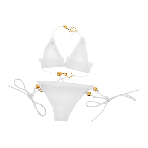 Toyvian 1 Satz Bikini und Shorts für Stilvolles Sommerspiel Austauschbare Schwimmbekleidungs Accessoires für Kreative Kostüme von Toyvian