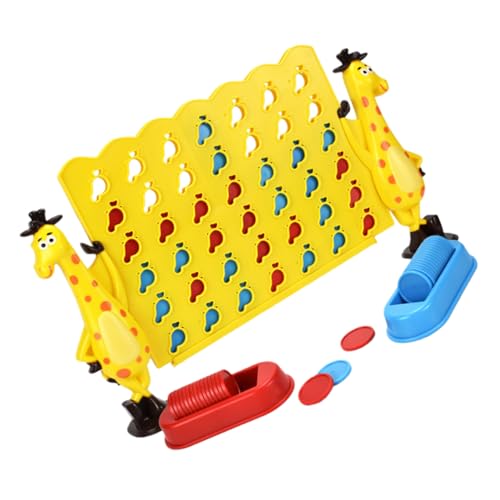 Toyvian Puzzle-Spielzeug 1 Satz Bingo Vier in Einer Reihe Spiel Reise Kinderanzug Kinder Lustiges Spielzeug Anzüge Für Kinder Schachbrett Aus Marmor Abs Backgammon Puzzle Eltern-Kind von Toyvian