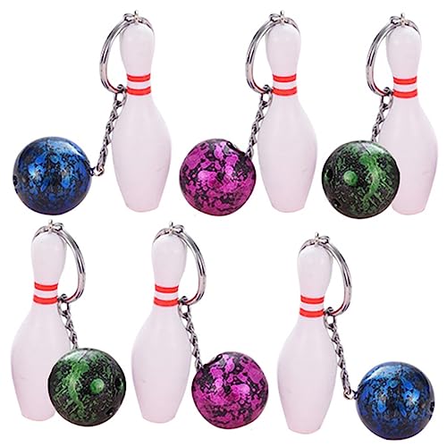 Toyvian 1 Satz Bowling Schlüsselanhänger Süße Sport Dekoration Langlebig Und Farbenfroh Für Bowling Fans Mitgebsel Für Geburtstagsfeiern 6 Stück Toyvian 1 Satz Bowling Schlüsselanhänger Süße Sport Dekoration Langlebig Und Farbenfroh Für Bowling Fans Mitgebsel Für Geburtstagsfeiern 6 Stück von Toyvian