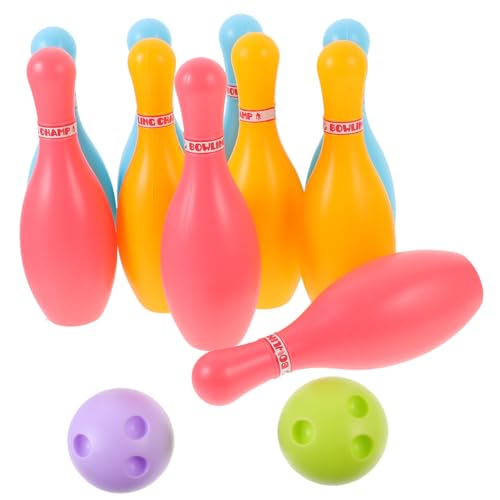 Toyvian 1 Satz Bowlingkugel Bowling Set Sportanzug ostergeschenke für Sportanzug Kindersportspielspielzeug Indoor- für Plastik Toyvian 1 Satz Bowlingkugel Bowling Set Sportanzug ostergeschenke für Sportanzug Kindersportspielspielzeug Indoor- für Plastik von Toyvian