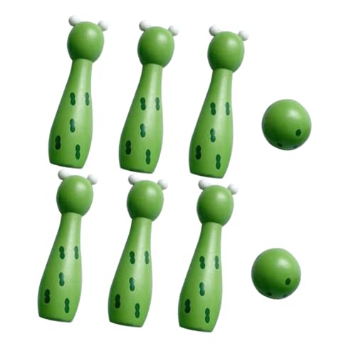 Toyvian Kleinkind Spielzeug Set 8 Stücke Mini Bowling Holz Bowling Jungen Und Mädchen Bowling Toyvian Kleinkind Spielzeug Set 8 Stücke Mini Bowling Holz Bowling Jungen Und Mädchen Bowling von Toyvian