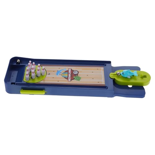 Toyvian 1 Satz Brettspiel-Bowling- Desktop-Bowling Bowlingspiele Für Drinnen Mini-bowlingspiel Tabletop-bowlingspiel Tabletop-Spiele Tischspiel Kleinkindsport Abs von Toyvian