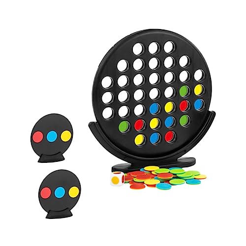Toyvian 1 Satz Bunte Flagge Strategie Spiele Bretter Rätsel Frühpädagogisches Brettspiel- Brettspiel Schach Schachspiel Plastik Colorful von Toyvian