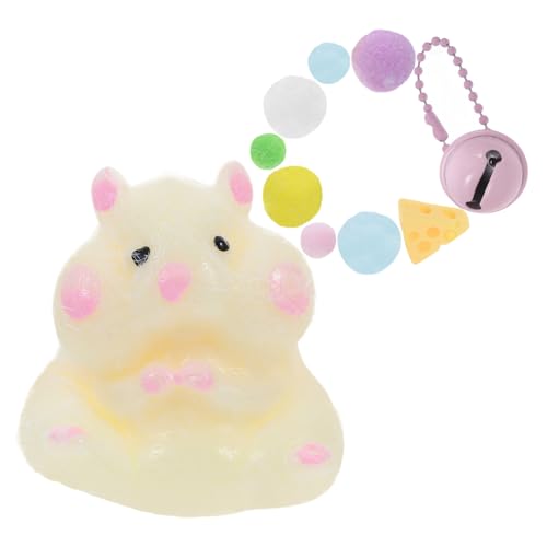 Toyvian 1 Satz Cartoon kleine interaktives Interactive Toys stressabbau Mini matschiger Hamster Quetschspielzeug entzückende Mausspielzeuge Yellow Toyvian 1 Satz Cartoon kleine interaktives Interactive Toys stressabbau Mini matschiger Hamster Quetschspielzeug entzückende Mausspielzeuge Yellow von Toyvian