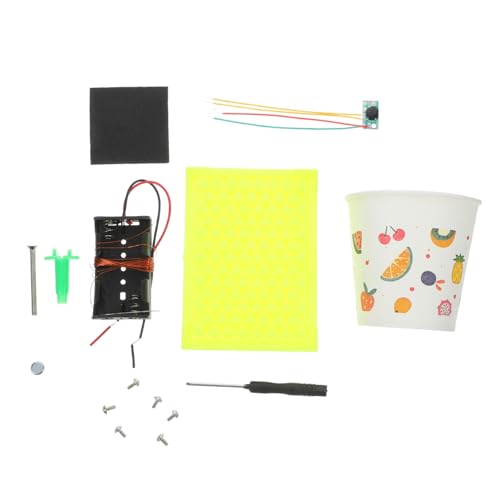 Toyvian 1 Satz DIY Lautsprecher Kit für Experimentierkasten zur Kreativen Speaker Herstellung ohne Batterie Bildungsspielzeug für Junge und Jungen Materialien für Physikalische Experimente Toyvian 1 Satz DIY Lautsprecher Kit für Experimentierkasten zur Kreativen Speaker Herstellung ohne Batterie Bildungsspielzeug für Junge und Jungen Materialien für Physikalische Experimente von Toyvian