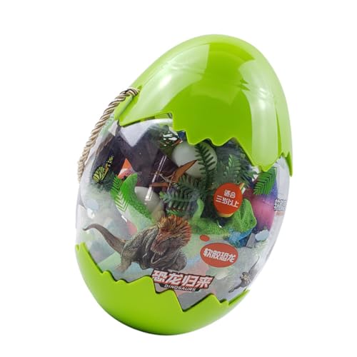 Toyvian 1 Satz Dinosaurier-Ei- Spielzeugeier Tiermodell Dinosaurier-Modell Gefälschtes Dinosaurierspielzeug Dinosaurier- Dinosaurier-Eier Tierspielzeug Für Plastik von Toyvian