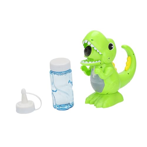 Toyvian 1 Satz Dinosaurier-blasenmaschine Bubble Making Toy Elektrischer Seifenblasenhersteller Kinderblase Blasenmacher Kinderspielzeug Green Elektronische Komponenten von Toyvian