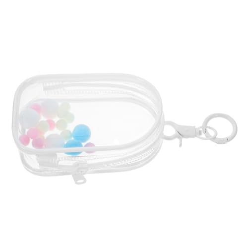 Toyvian 1 Satz Doll Storage Bag Transparente Aufbewahrungstasche für Kleine Puppen mit Hängeschlaufe und Plüschball Leicht und Praktisch für Sammler und Unterwegs Toyvian 1 Satz Doll Storage Bag Transparente Aufbewahrungstasche für Kleine Puppen mit Hängeschlaufe und Plüschball Leicht und Praktisch für Sammler und Unterwegs von Toyvian