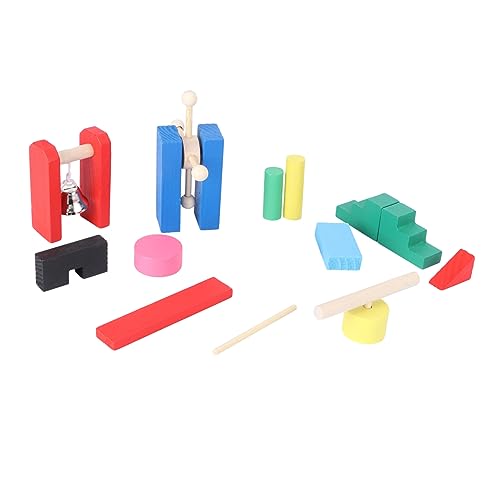Toyvian 1 Satz Domino-Mechanismus holzspielzeug für kinderspielzeuge Toys for Practical Playthings für frühe Bildung lustiges Kinderspielzeug hölzern Toyvian 1 Satz Domino-Mechanismus holzspielzeug für kinderspielzeuge Toys for Practical Playthings für frühe Bildung lustiges Kinderspielzeug hölzern von Toyvian