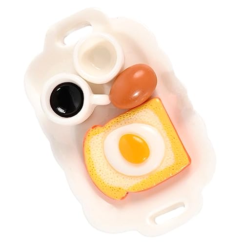Toyvian Realistische Mini-Lebensmittel-Requisiten Dekoratives Mini-frühstücksset Für Die Miniatur-hausdekoration Toyvian Realistische Mini-Lebensmittel-Requisiten Dekoratives Mini-frühstücksset Für Die Miniatur-hausdekoration von Toyvian