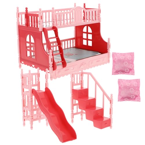 Toyvian 1 Satz Etagenbett für Puppen puppenbett puppenhaus Einrichtung Puppenbett Set Puppenset Miniatur Puppenhausbett Mini-Puppenhauszubehör Möbel für Kleinkinder Plastik Rosa Toyvian 1 Satz Etagenbett für Puppen puppenbett puppenhaus Einrichtung Puppenbett Set Puppenset Miniatur Puppenhausbett Mini-Puppenhauszubehör Möbel für Kleinkinder Plastik Rosa von Toyvian