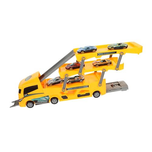 Toyvian 1 Satz Faltbarer LKW für Interaktives Transportfahrzeug aus Robustem mit Kleinen Autos Fördert Motorik und Eltern Junge Mädchen Interaktion für Jungen Toyvian 1 Satz Faltbarer LKW für Interaktives Transportfahrzeug aus Robustem mit Kleinen Autos Fördert Motorik und Eltern Junge Mädchen Interaktion für Jungen von Toyvian