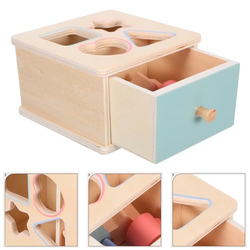 Toyvian 1 Satz Farbenfrohes Lernspielzeug für Kleinkinder und Formenverständnis Interaktive Aktivitäten für Frühe Entwicklung von Toyvian