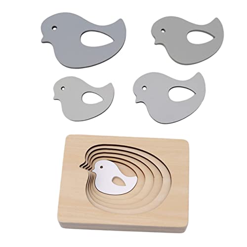 Toyvian 1 Satz Farberkennungsspielzeug Pädagogisches Puzzle Kid Toys Puzzle- mehrschichtige Rätsel Farbverlauf Größe passendes Kinderpuzzle hölzern Grey Toyvian 1 Satz Farberkennungsspielzeug Pädagogisches Puzzle Kid Toys Puzzle- mehrschichtige Rätsel Farbverlauf Größe passendes Kinderpuzzle hölzern Grey von Toyvian