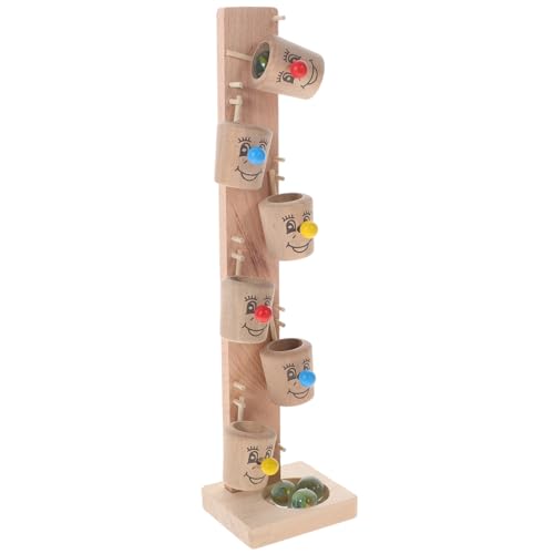 Toyvian 1 Satz Flippertisch Intelligenztrainingsblock Frühpädagogisches Angebot Spieltisch Aus Holz Glasbombe Toyvian 1 Satz Flippertisch Intelligenztrainingsblock Frühpädagogisches Angebot Spieltisch Aus Holz Glasbombe von Toyvian