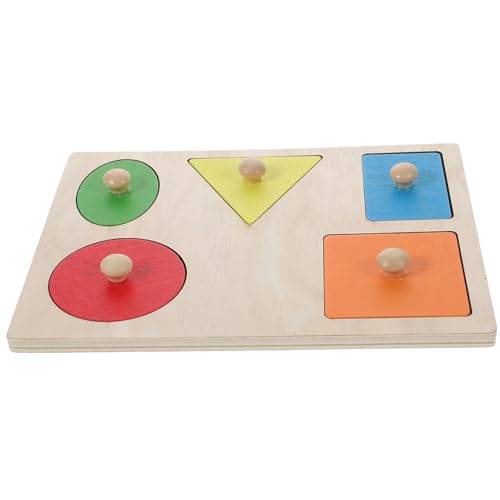 Toyvian 1 Satz Form passendes holzspielzeug Shape Matching Formenmatch Holzbausteine für Shapes Puzzle aus Holzblöcken Shape-Match- hölzern Toyvian 1 Satz Form passendes holzspielzeug Shape Matching Formenmatch Holzbausteine für Shapes Puzzle aus Holzblöcken Shape-Match- hölzern von Toyvian