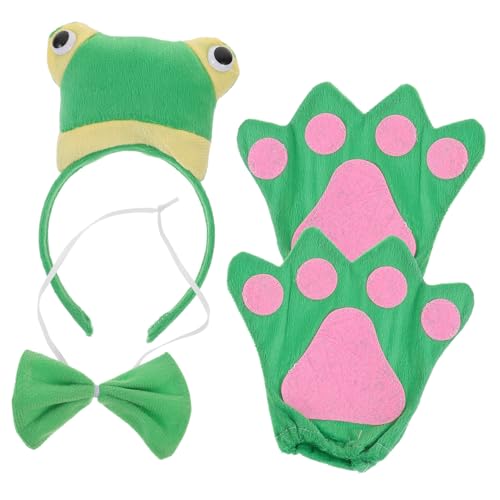 Toyvian 1 Satz Frosch-stirnband-set Frosch Kostüm Stirnband Frosch Stirnband Froschkostüm Froschparty -dekorationen Tier-cosplay-kit Cosplay-zubehör Tierstirnband Green Stoff Toyvian 1 Satz Frosch-stirnband-set Frosch Kostüm Stirnband Frosch Stirnband Froschkostüm Froschparty -dekorationen Tier-cosplay-kit Cosplay-zubehör Tierstirnband Green Stoff von Toyvian