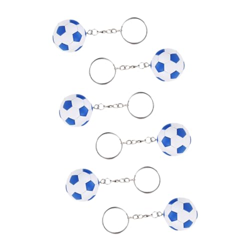 Toyvian 6 Stück Fußball Schlüsselanhänger Dekorativer Kleiner Fußball Anhänger Metall für Schlüssel Taschen und Rucksäcke Geschenkidee für Toyvian 6 Stück Fußball Schlüsselanhänger Dekorativer Kleiner Fußball Anhänger Metall für Schlüssel Taschen und Rucksäcke Geschenkidee für von Toyvian