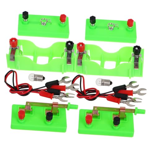 Toyvian 1 Satz Geräte für den Physikunterricht bastelset für Elektronik bausatz Elektronik für Elektronik-Kit Bausatz für elektrische Schaltungen Vernickelte Eisenteile Toyvian 1 Satz Geräte für den Physikunterricht bastelset für Elektronik bausatz Elektronik für Elektronik-Kit Bausatz für elektrische Schaltungen Vernickelte Eisenteile von Toyvian