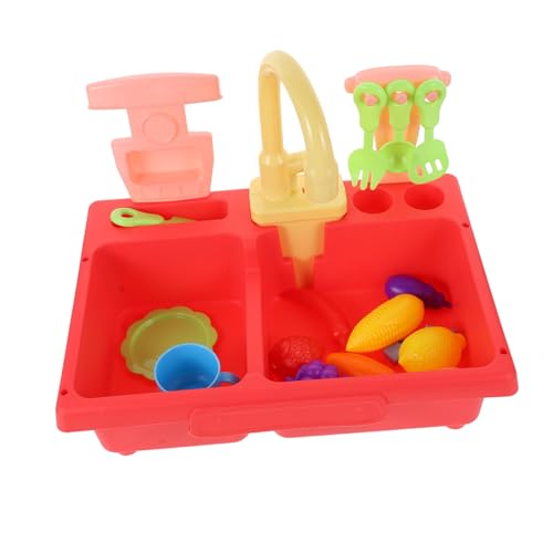 Toyvian 1 Satz Geschirrspüler Spielzeugnahrung Badespielzeug für Babys Kitchen Set for spülbecken für kinderküche kognitives Geschirrspülspielzeug Abs rot Toyvian 1 Satz Geschirrspüler Spielzeugnahrung Badespielzeug für Babys Kitchen Set for spülbecken für kinderküche kognitives Geschirrspülspielzeug Abs rot von Toyvian