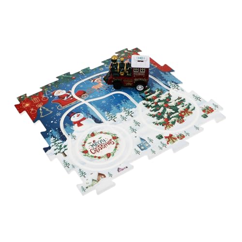 Toyvian 1 Satz Gleisrätsel spielzeugeisenbahn Puzzlespielzeug DIY Klassisches Schienensystem Selbstmontage eines Elektrowagens Puzzle-Track Plastik Toyvian 1 Satz Gleisrätsel spielzeugeisenbahn Puzzlespielzeug DIY Klassisches Schienensystem Selbstmontage eines Elektrowagens Puzzle-Track Plastik von Toyvian