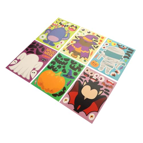 Toyvian 1 Satz Halloween Puzzle Aufkleber Halloween Puzzle Aufkleber Halloween Bastelaufkleber Halloween Bastelaufkleber Puzzle Aufkleber Party Requisite Beschichtetes Papier Toyvian 1 Satz Halloween Puzzle Aufkleber Halloween Puzzle Aufkleber Halloween Bastelaufkleber Halloween Bastelaufkleber Puzzle Aufkleber Party Requisite Beschichtetes Papier von Toyvian