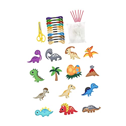 Toyvian 1 Satz Handgenähter Anhänger Kinderbedarf Kunsthandwerk Mit Cartoon-dinosauriern Versorgen Dinosaurier-Handwerk Kinderzubehör Gefühlt Toyvian 1 Satz Handgenähter Anhänger Kinderbedarf Kunsthandwerk Mit Cartoon-dinosauriern Versorgen Dinosaurier-Handwerk Kinderzubehör Gefühlt von Toyvian