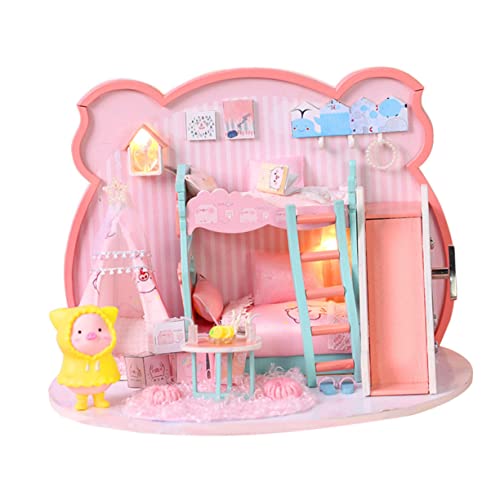 Toyvian 1 Satz Haushaus Hütte Bausatz Miniaturen Bausätze Winzig Bauernhaus Spielhaus Erstellen Wohnkultur Holzhaus DIY- Mini- Bambus Rosa Toyvian 1 Satz Haushaus Hütte Bausatz Miniaturen Bausätze Winzig Bauernhaus Spielhaus Erstellen Wohnkultur Holzhaus DIY- Mini- Bambus Rosa von Toyvian