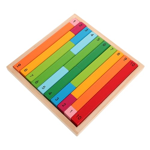 Toyvian 1 Satz Hilfsmittel Für Den Matheunterricht Montessori-zahlenstäbe Montessori- Für Kleinkinder Mathe-lehrstock Montessori-Sticks- Holz Toyvian 1 Satz Hilfsmittel Für Den Matheunterricht Montessori-zahlenstäbe Montessori- Für Kleinkinder Mathe-lehrstock Montessori-Sticks- Holz von Toyvian