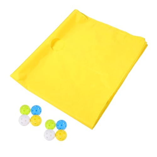 Toyvian 1 Satz Höhlenplane-spielmatte Lochplanenmattenspiel Teambuilding-übungsaktivitäten Lochplanenmatte Für Teambuilding Teambuilding-Spiele Für Die Arbeit Blumenerde Polyester Yellow von Toyvian