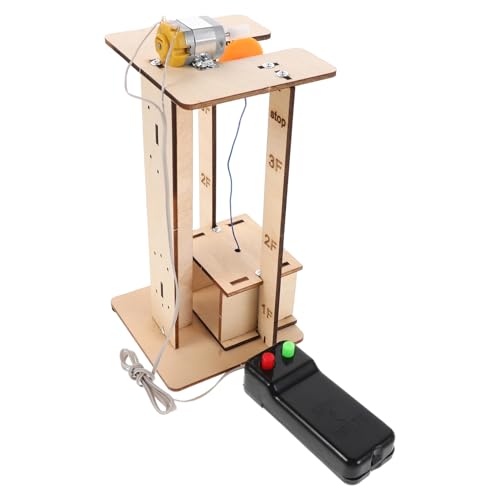 Toyvian 1 Satz Holz Elevator Bastelset für Stem Bildungsprojekt mit Einfachem Zusammenbau und Kreativen Möglichkeiten für Zuhause und Schule Toyvian 1 Satz Holz Elevator Bastelset für Stem Bildungsprojekt mit Einfachem Zusammenbau und Kreativen Möglichkeiten für Zuhause und Schule von Toyvian
