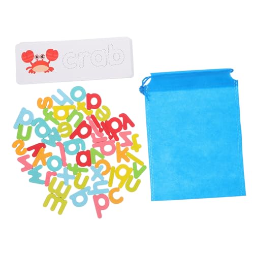 Toyvian 1 Satz Holz Lernspiel für Alphabet Spiele Pädagogisches Kognitiven Fähigkeiten und des Eltern für Vorschulkinder Toyvian 1 Satz Holz Lernspiel für Alphabet Spiele Pädagogisches Kognitiven Fähigkeiten und des Eltern für Vorschulkinder von Toyvian
