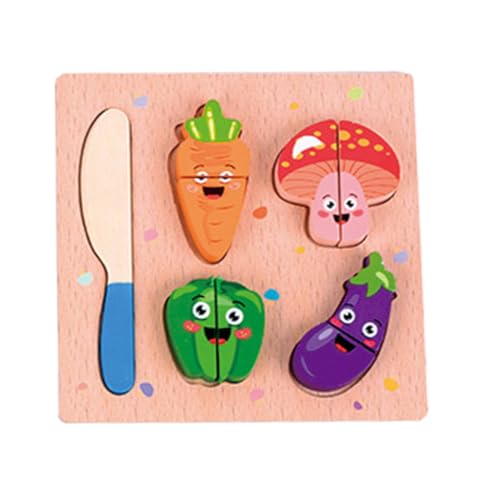 Toyvian 1 Satz Holz Schneide Set für Früherziehung Sicheres und Langlebiges für Geburtstagsfeiern und Alltägliche Aktivitäten Toyvian 1 Satz Holz Schneide Set für Früherziehung Sicheres und Langlebiges für Geburtstagsfeiern und Alltägliche Aktivitäten von Toyvian