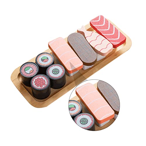 Toyvian 1 Satz Holz Simulation Sushi Küche Intelligentes Sushi-Modell Sushi-Simulation Mini Holzbrot Kleines Frühstück Aus Holz Simulationsspielzeug Mini-Sushi Hölzern Toyvian 1 Satz Holz Simulation Sushi Küche Intelligentes Sushi-Modell Sushi-Simulation Mini Holzbrot Kleines Frühstück Aus Holz Simulationsspielzeug Mini-Sushi Hölzern von Toyvian