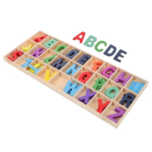 Toyvian 1 Satz Holzbuchstabenspielzeug Interaktives Interessantes Kinderspielzeug Rechtschreibbuchstaben Holzpuzzles Lustiges Kinderspielzeug Kinderbedarf Wiederverwendbare Toyvian 1 Satz Holzbuchstabenspielzeug Interaktives Interessantes Kinderspielzeug Rechtschreibbuchstaben Holzpuzzles Lustiges Kinderspielzeug Kinderbedarf Wiederverwendbare von Toyvian