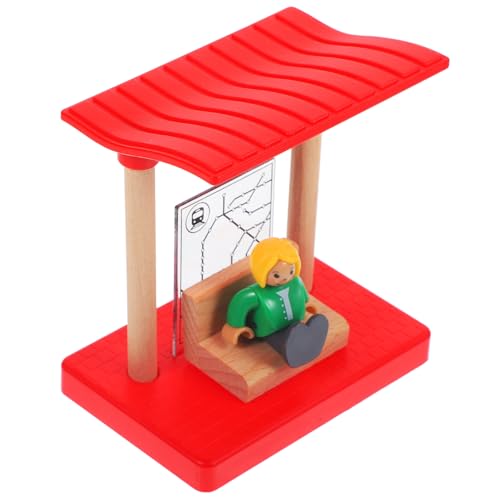 Toyvian 1 Satz Holzeisenbahn Zubehör Mini Station für Fördert Feinmotorik und Hand Augen Koordination aus Hochwertigem Naturholz Zufälliger Figuren für Kreative Spiele Toyvian 1 Satz Holzeisenbahn Zubehör Mini Station für Fördert Feinmotorik und Hand Augen Koordination aus Hochwertigem Naturholz Zufälliger Figuren für Kreative Spiele von Toyvian
