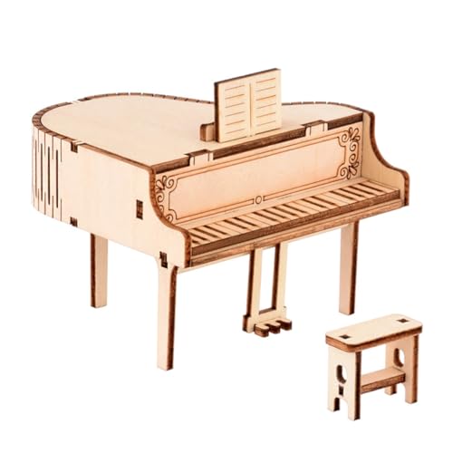 Toyvian 1 Satz Holzpuzzle Klavier Musikbox DIY Bastelset für Kreatives Kreativität und Vorstellungskraft Sicheres Holzmaterial für Junge Mädchen und Jungen Toyvian 1 Satz Holzpuzzle Klavier Musikbox DIY Bastelset für Kreatives Kreativität und Vorstellungskraft Sicheres Holzmaterial für Junge Mädchen und Jungen von Toyvian