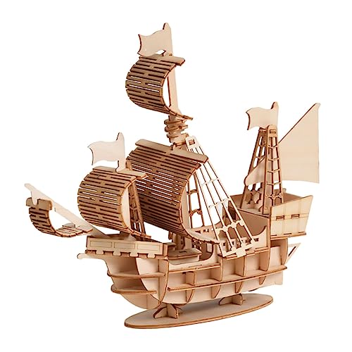 Toyvian 1 Satz Holzpuzzles für Puzzle für Segelschiff modellbausatz Puzzle holzspielsachen kinderpuzzles aus Holz 3D-Puzzles für Bambus Toyvian 1 Satz Holzpuzzles für Puzzle für Segelschiff modellbausatz Puzzle holzspielsachen kinderpuzzles aus Holz 3D-Puzzles für Bambus von Toyvian